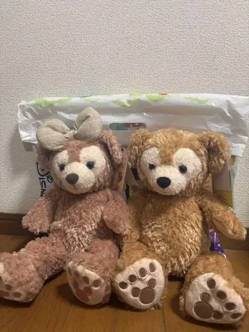 더피와 셰리메이 봉제 인형 2체 세트