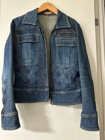 smart pink 데님 자켓 사이즈 40