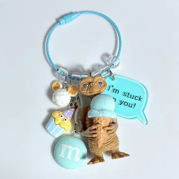 주렁주렁 키링 자라자라 가챠가챠 영화 스카이블루 아이스