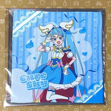 프리큐어 타워 레코드 카페 미니 타월 큐어 스카이