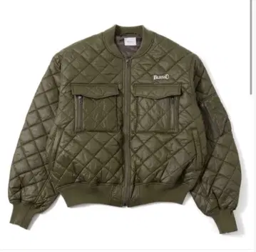 BLESS U BU 퀼팅 MA1 올리브