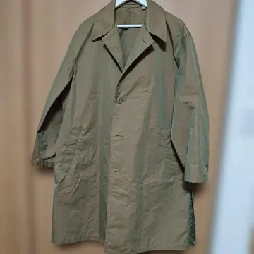 카키 스텐카라 코트 L 사이즈