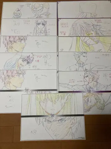 Fate ufotable cafe 런천 매트 48개