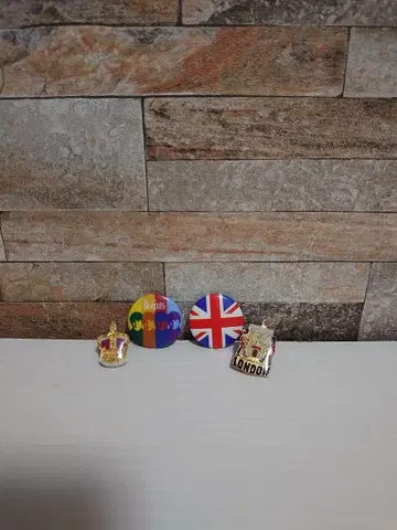 UK 핀 배지 & 캔 배지