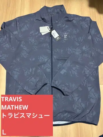 새상품 미사용 트래비스 매튜 윈드브레이커 블루종 L