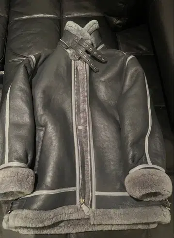 schott 리얼 무스탕 B3 무스탕 코트