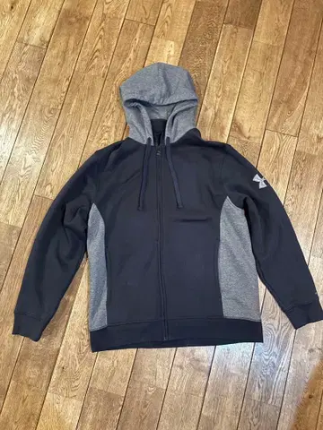 Under Armour 후드 부착 집업 후드티 빅 사이즈 L