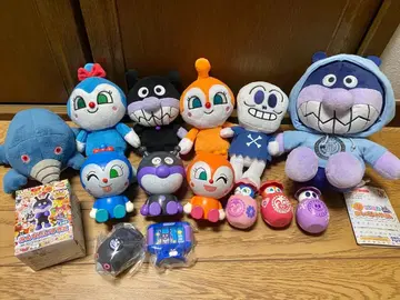 세균맨 팀 봉제 인형 세트