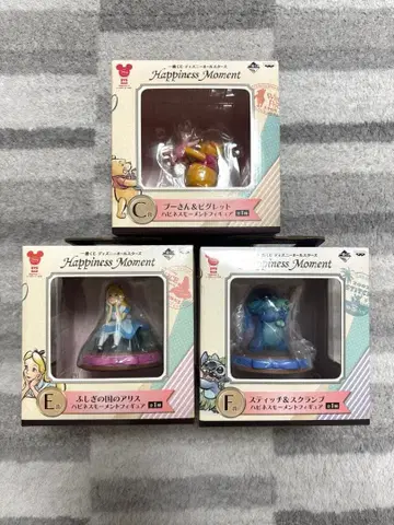제일복권 디즈니 Happiness Moment 피규어 3개 세트
