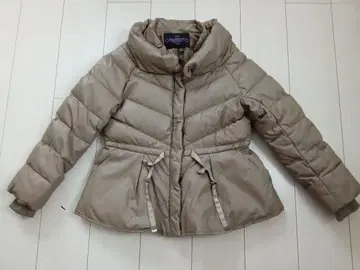 RUIRUE BOUTIQUE 플레어 실루엣 카키 다운 자켓 L