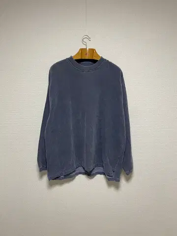 90s Eddie Bauer 오버 염색 맨투맨 페이드