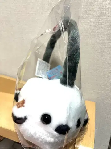 [새상품 미사용] 복슬복슬 시마연가 따뜻한 귀도리 2 (블랙) 택 포함