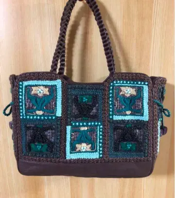 자망 퓌에슈 비즈 토트백 미사용 새상품