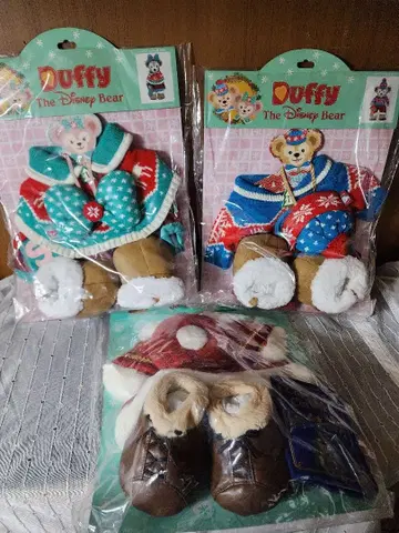 더피 셰리메이 크리스마스 의상 3점 도쿄 디즈니