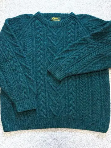 [ 귀중 ] O'Maille 오리야 아란 니트 피셔맨 스웨터