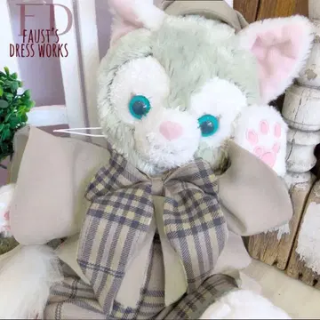 젤라토니 코스튬 의류  의류 체크 수트 모자 겨울 자켓