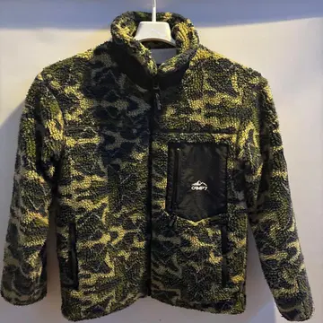 CAMP7 카모플라쥬 플리스 자켓 M