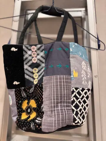 패치워크 토트백