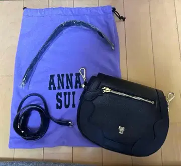 ANNA SUI 블랙 숄더백