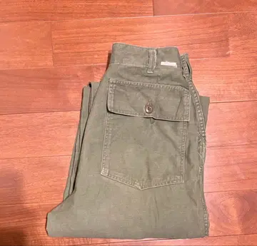 60s 베이커 팬츠 버튼 플라이 실물 빈티지 미군