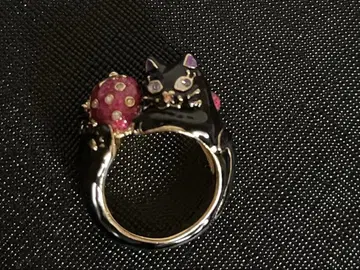 ANNA SUI 고양이 titi 반지