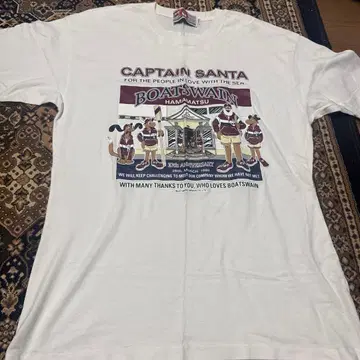 캡틴 산타 보트스웨인 티셔츠