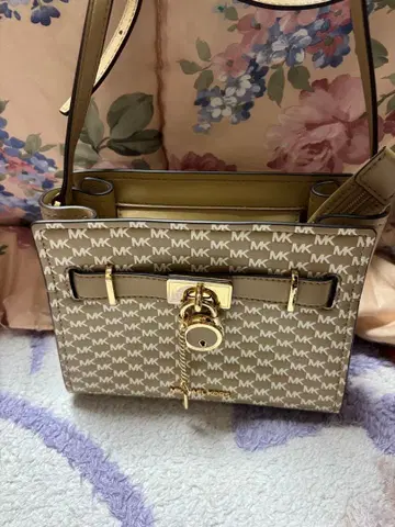 미사용품 Michael Kors MK 로고 숄더백