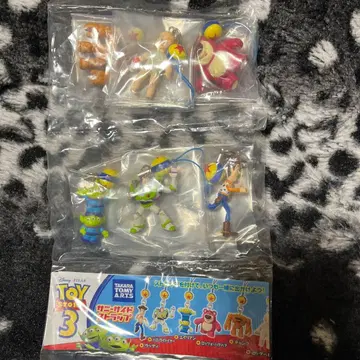 토이 스토리 3 캡슐 토이 세트 써니 사이드 스트랩 전 6종류