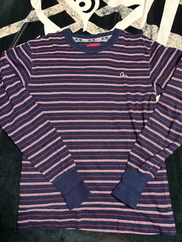 레어 새상품급! EVISU 에비수 인디고 염색 롱 T 사이즈 38