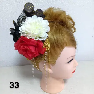 머리 장식, 성인식 결혼식 바치 헤어콤 골드 라메입 첸 헤어 액세서리
