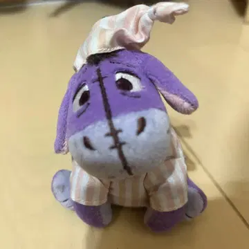 이요르 파자마 봉제 인형 보라색 디즈니