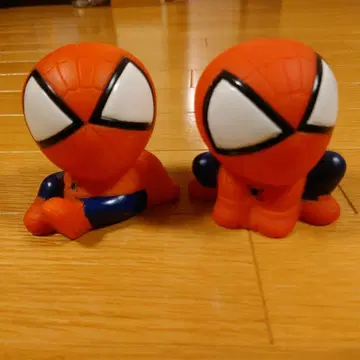 스파이더맨 피규어 저금통 2체 세트