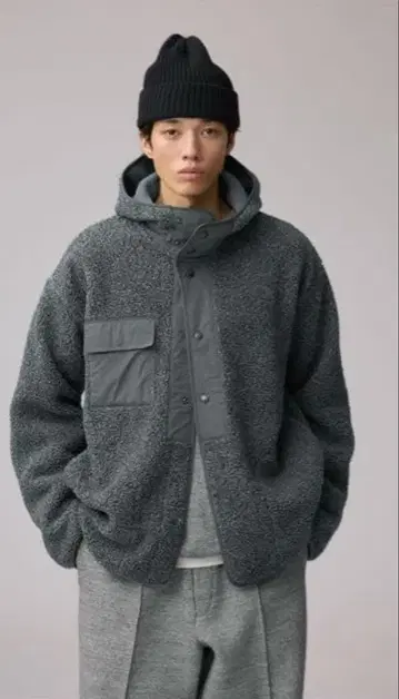 GU 플리스 자켓 XL