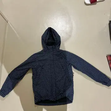 THE NORTH FACE 도트 무늬 후드 부착 자켓