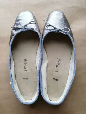 [ Plage ] porselli 포르셀리 실버 35 밑창 보강 완료