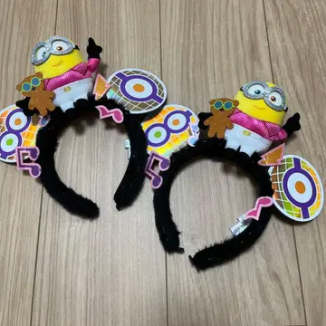 미니언 머리띠 2개 세트