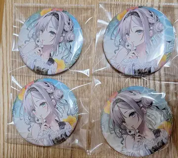 Vspo! 하나메 스미레 캔뱃지 4개 썸머 비치 2024