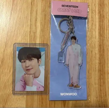 SEVENTEEN CARAT LAND 아크릴 키링 원우