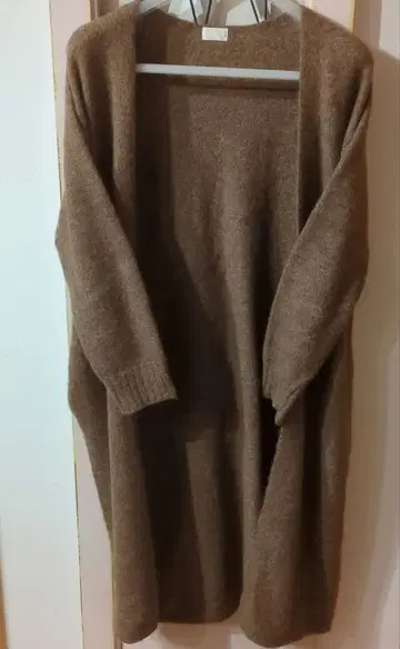 소노 니트 롱 가디건 익명 배송