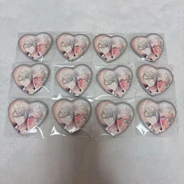 아이나나  마리마리 하트 캔뱃지