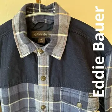 Eddie Bauer 에디 바우어 플란넬 셔츠 타탄 체크 체크