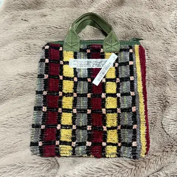 PUEBCO TRUCK SEAT FABRIC SMALL TOTE