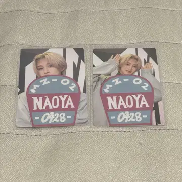 MAZZEL NAOYA 나오야 포토 카드 마제베야