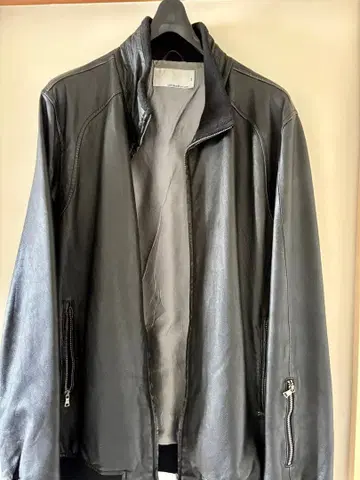 가죽 자켓 양가죽 (양) 블랙 M 사이즈