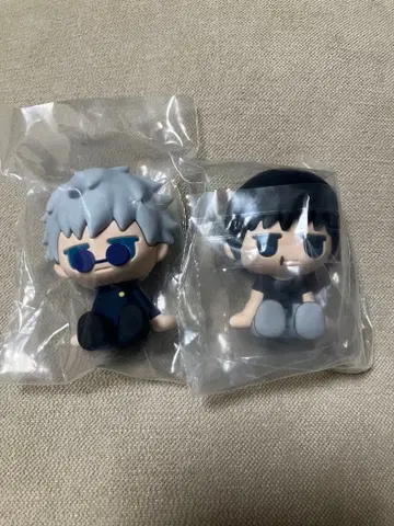 주술회전 고죠 사토루 후시구로 토우지 러버 피규어