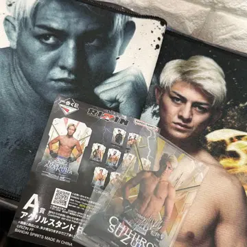 RIZIN 제일복권 타월. 아크릴 스탠드 스즈키 치히로