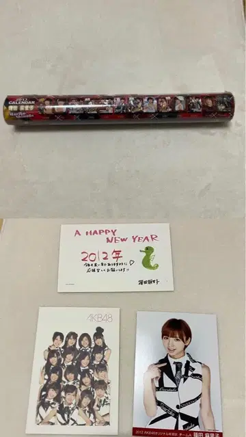 시노다 마리코 2023년 달력 연하장 akb48