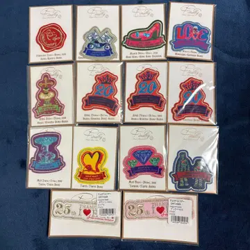 [ 미개봉 새상품 ] 아무로 나미에 Finally 와펜 12종 14개