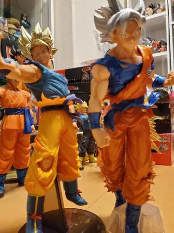 손오공 액션 피규어 2체 세트