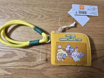 치이카와 산리오 컴팩트 지갑 토끼 폼폼푸딩